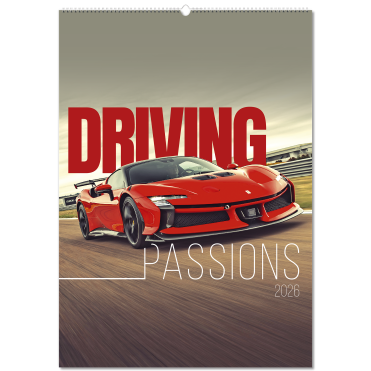 Driving Passions Wall Calendar